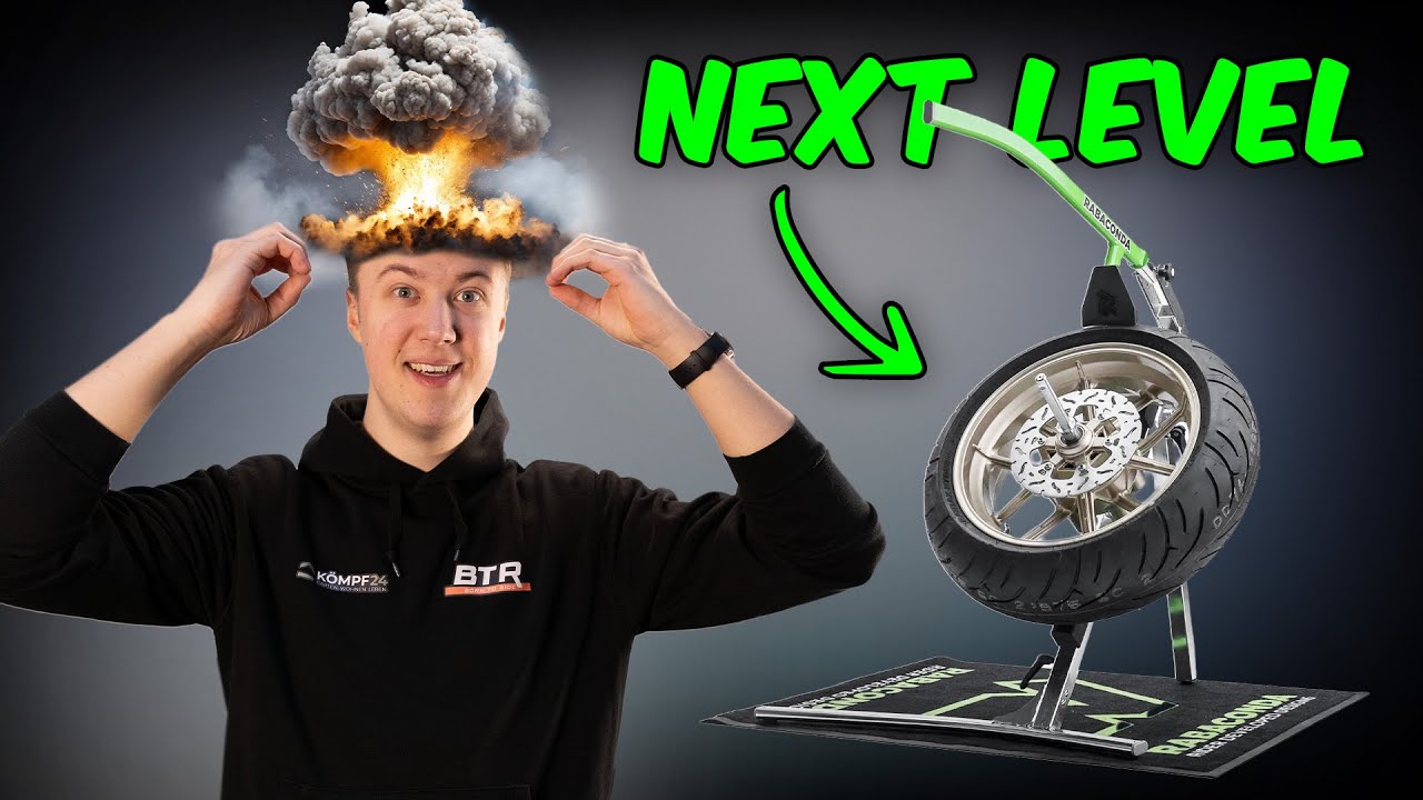 Rabaconda Reifenmontiergerät 12 - 21 Zoll Starterpaket