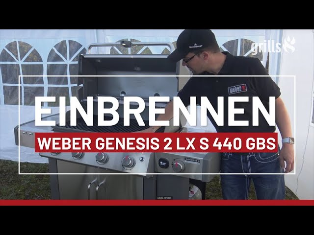 Weber Genesis II LX E-440 (GBS) Gasgrill Schwarz