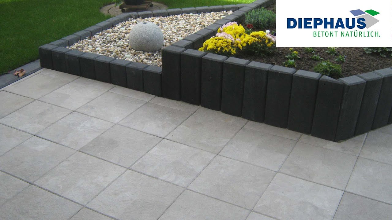 Diephaus RECHTECK-Palisade GRAU 80/16,5/12 CM