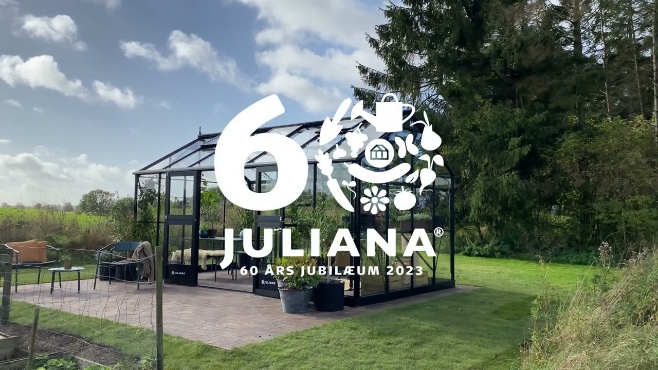 Juliana Gewächshaus Jubii 10,9 m² inkl. gratis Fundamentrahmen im Wert von 449 €