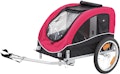 TRIXIE Fahrrad-Anhänger schwarz/rotVorschaubild